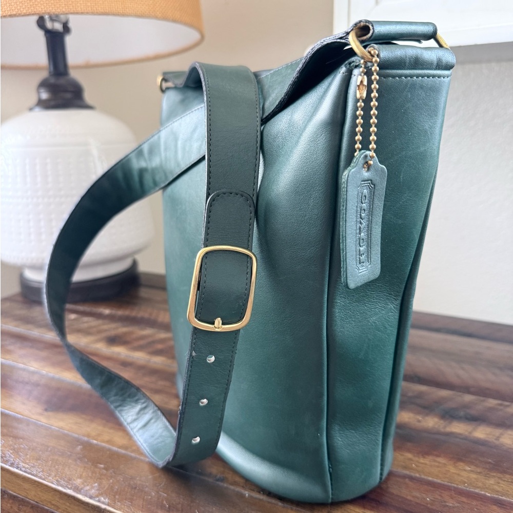 Rare 1994 Vintage Coach Boulevard Bag 4128 Manhattan NYC Handbag Crossbody Purse - Picture 9 of 15